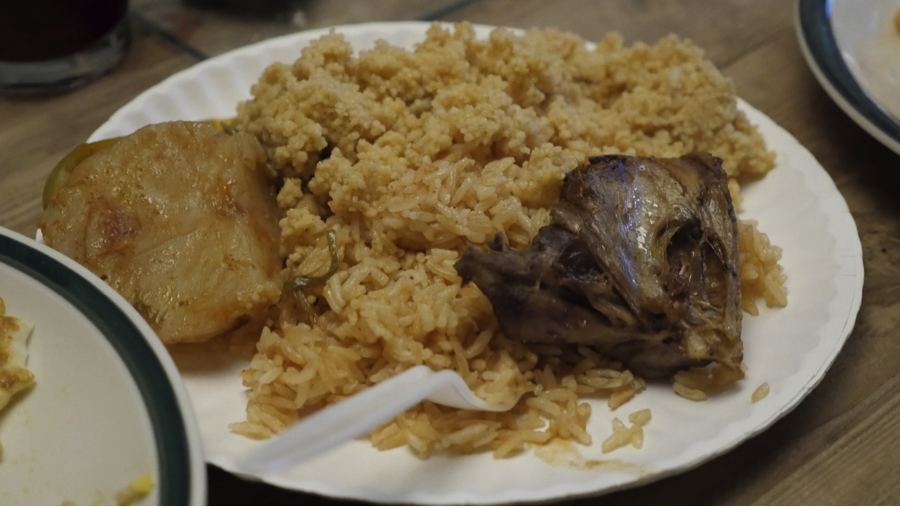 Figure 3: Ivorian fried rice and Tunisian coucous mixed